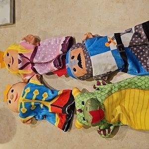 Hand Puppet SET of 4